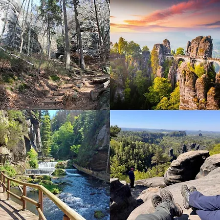 Lucy - Moderne Mit Kostenlosem Parkplatz, Terrasse, Nahe Und Malerweg アパート